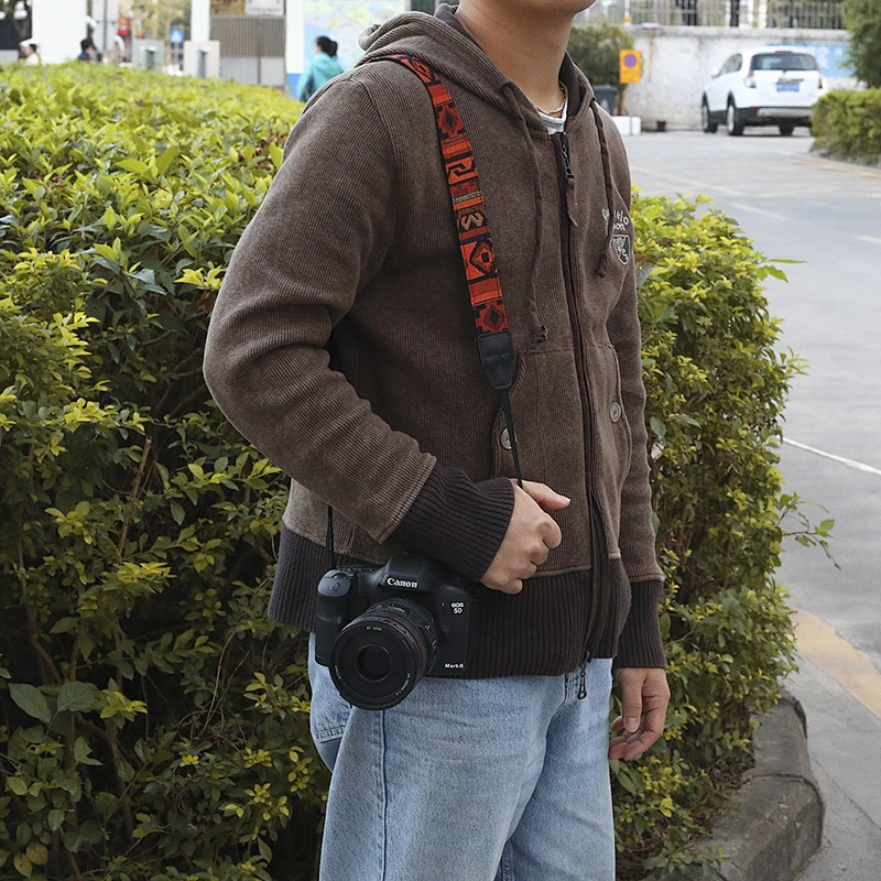 Kaliou Universal Ethnic Vintage Camera Shoulder Neck Belt Strap for Sonys Nikons Canons Olympus DSLR Camera