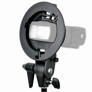 Godoxs S-type Bracket Holder with Bowens Mount for Speedlite Flash Softbox Honeycomb Beauty dish Reflector Umbrella