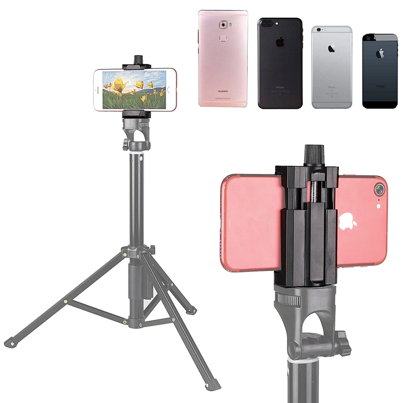 Kaliou 2019 Hot New L size Phone U Clip Holder for Gorpros 7 6 5 4 3 2 1 Smartphone iPhones Huaweixiaomi Selfie Stick Monopod