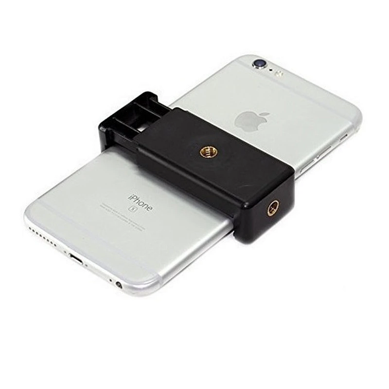 High quality tripod clip phone holder cell phone mount clamp for mobile phone camera