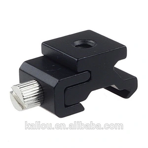 Hot sale Camera Aluminum Alloy Cold Hot Shoe Mount Adapter to Bracket Stand with 1/4
