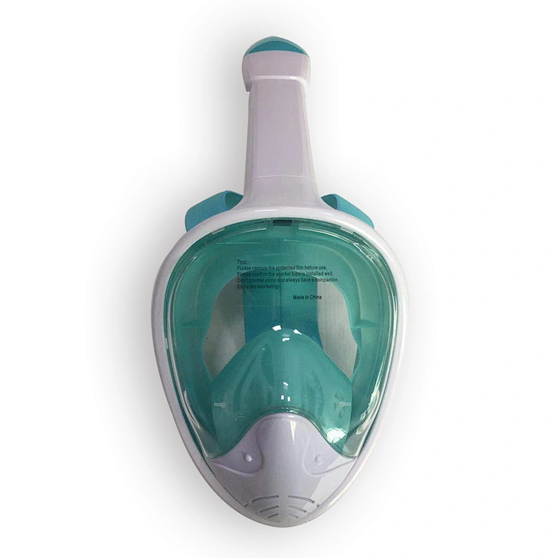 Kaliou 2019 Hot New Amazon Top Selling Full Face Snorkel Mask 180 degree view Dive Mask Scuba Diving Mask for Adult Black/Blue