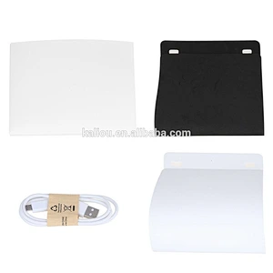 Kaliou Folding Foldable Light Room Photography Box Led 40cm Photo Box with Led Light Strap Photo Studio Accessories