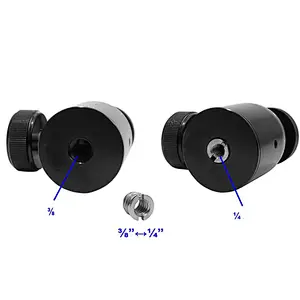 New arriving 360 Degree 1/4 tripod rotating Metal Tripod Mount Ball Head For DC Video Camera Quick Release