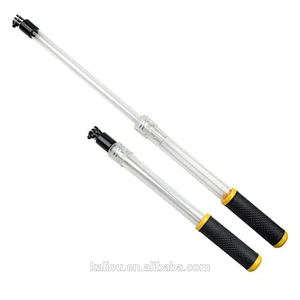 Factory direct sale Transparent Floaty Extension Pole Handheld Monopod With Wifi Remote Clip For Go pro heros