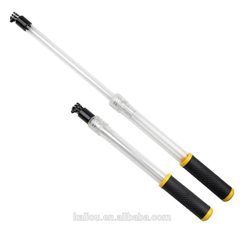 Factory direct sale Transparent Floaty Extension Pole Handheld Monopod With Wifi Remote Clip For Go pro heros