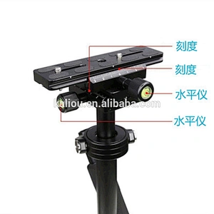 Kaliou s40 40cm aluminum alloy camera dslr video stabilizer with 360 degree rotation