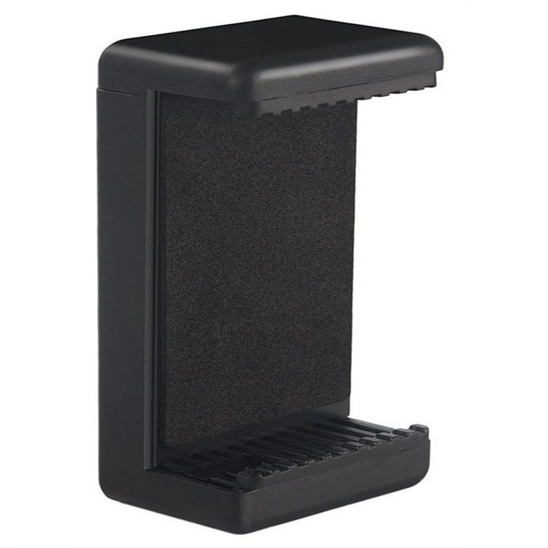 Kaliou Universal Cell Phone Clip Holder with Double 1/4'' screw for Tripod Monopod Selfie Stick For Gopros 7 6 5 4 3 2 1
