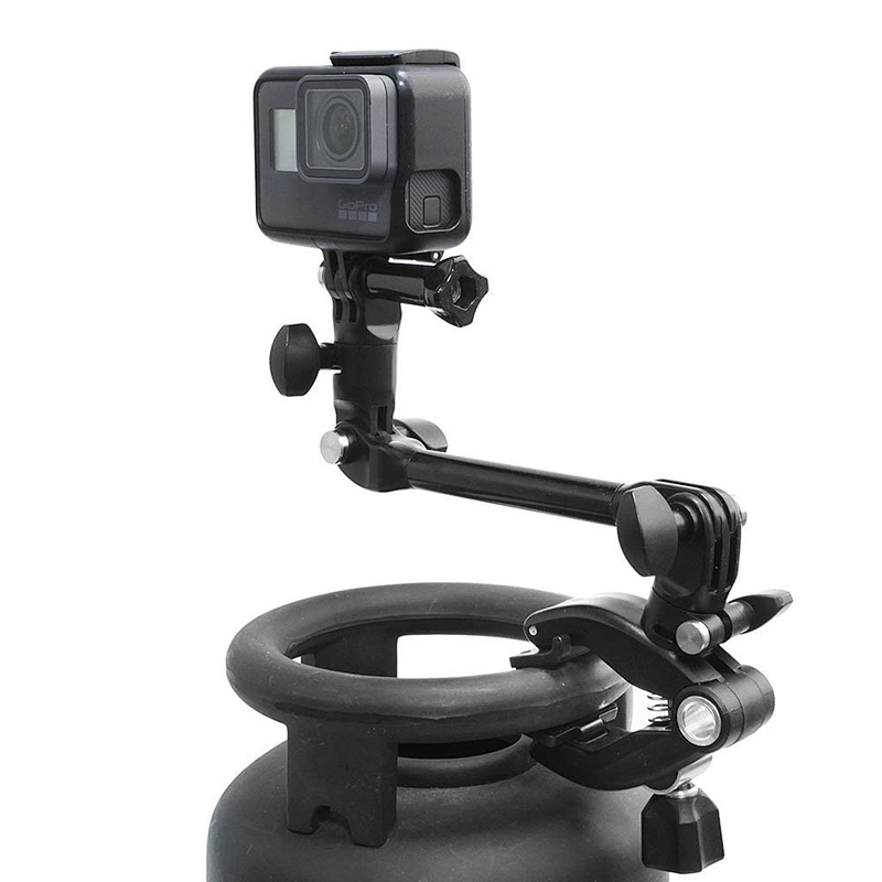 kaliou For Go pros Accessories Jam Camera Adjustable Music Mount Clip Clamp Bracket for sports Guitar Drum Instrument