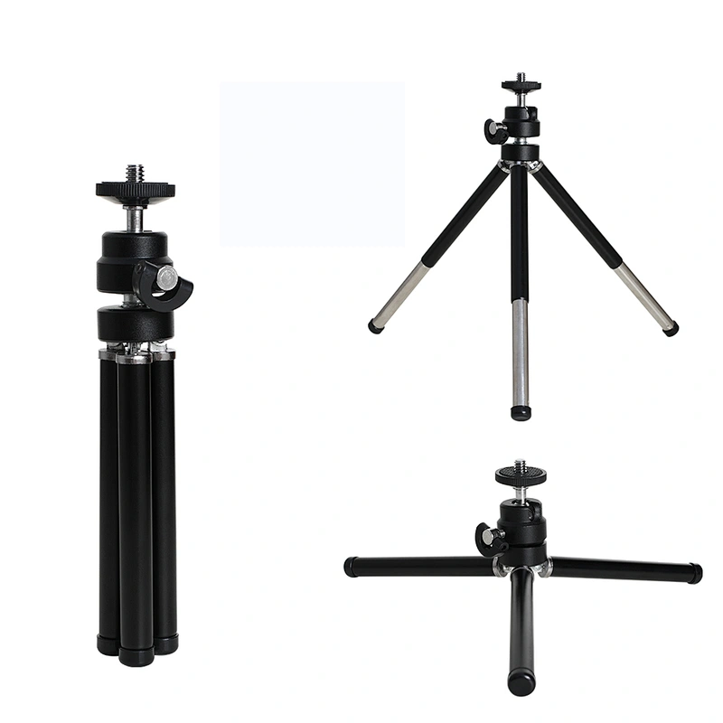Kaliou Black Silver Red Camera Phone Mini Tripod Selfie Stick Monopod for Go pro 7 6 5 4 3+ Smartphones iphones Huaweixiaomi