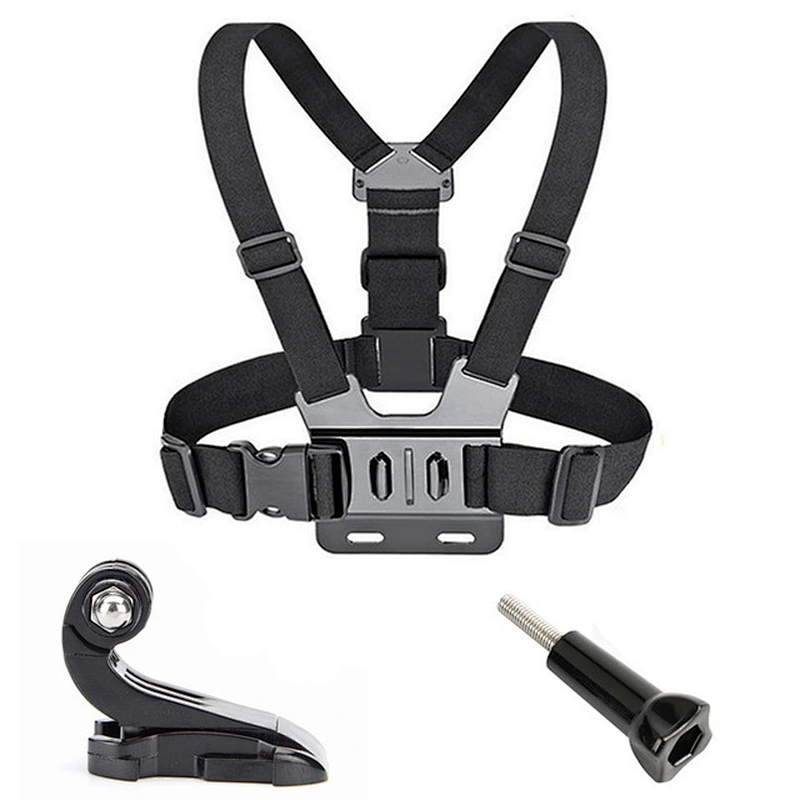 Kaliou Chest Strap Mount Chest Mount Harness for Heros 3/3+/4/5 Camera SJ5000/6000 for Sports Action Camera Accessories