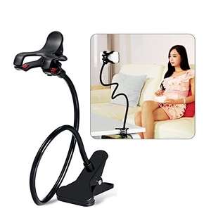 360 Rotating Flexible Mobile Phone Holder Desktop Bed Lazy Bracket Stand Support For Phone IPad magnetic phone holder withy box