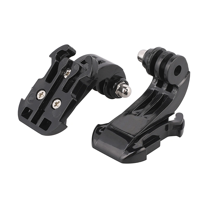 Kaliou Black 2pcs Vertical Surface Quick Release Mount Base Go pro J- Hook Buckle for Gopros 7 6 5 4 3 2 1 Chest Strap
