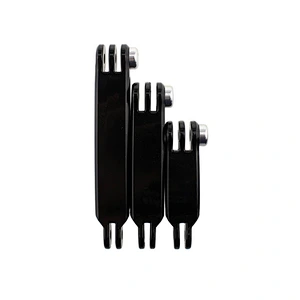 Kaliou 3 in 1 Adapter Extension Arm Mounting Set for Gopros 7 6 5 4/3+/3/2/1 SJ4000 SJ5000 SJ6000 SJ7000 Xiaomisyi Action Camera