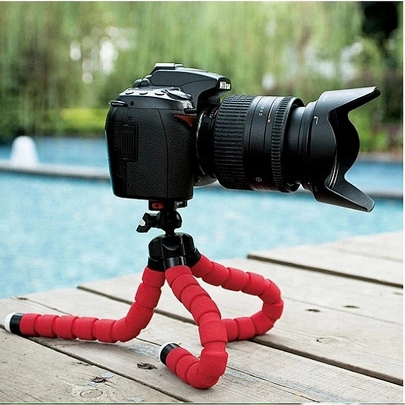 Good price for Sponge Flexible Octopus Tripod with Phone Holder Tripod for iPhone Samsung Smart Mobile