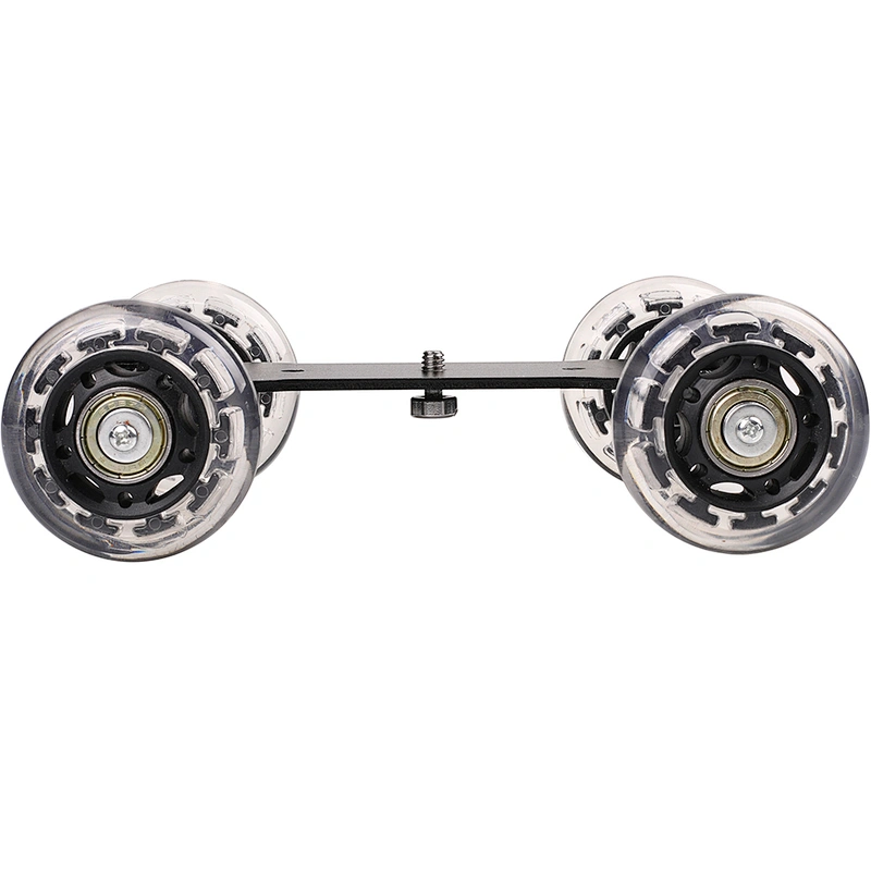 Kaliou Adjustable Friction Articulating 7 Inch Magic Arm with Rail Dolly Car for DSLR Camera Rig / LCD / DV  / LED Monitor