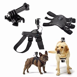 Kaliou Action camera Accessories custom dog Fetch Harness Chest Strap Shoulder Belt Mount For GoProHero 4 3 2 SJ4000