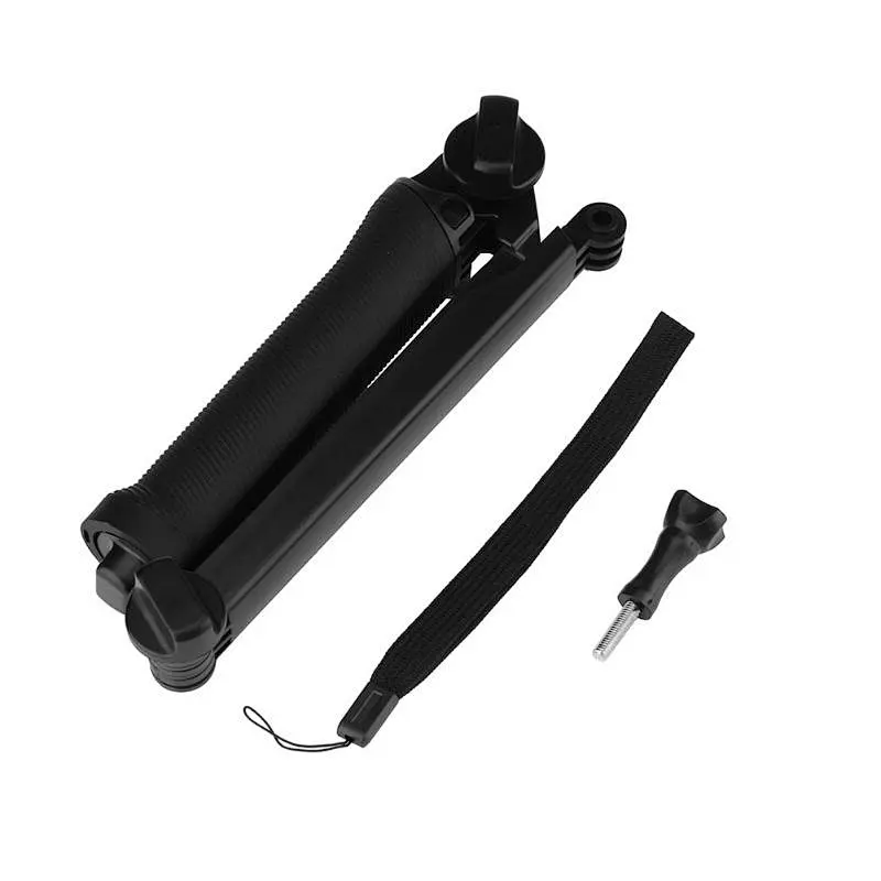 Good price selfie stick three-Way Mount monopod adjustable tripod stand for camera/cellphone yi cam camera accessories