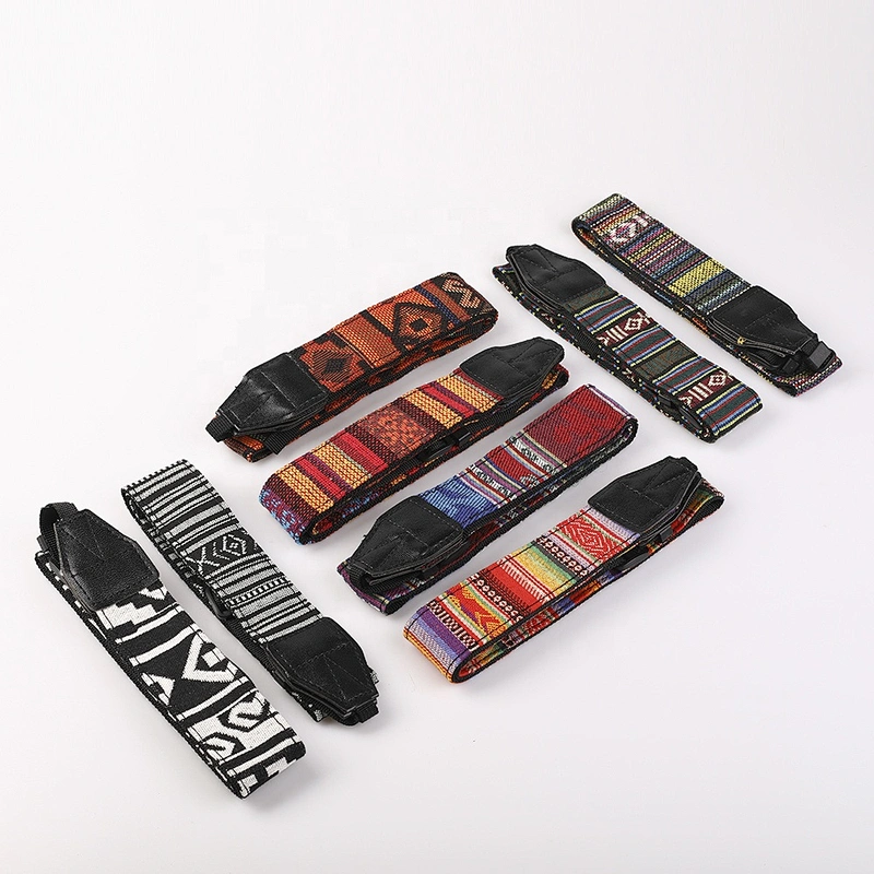 Kaliou Fashionable Colorful Ethnic Style Cotton Yard Pattern Camera Shoulder Neck Strap for Canons/Nikons/Sonys/Pentaxs