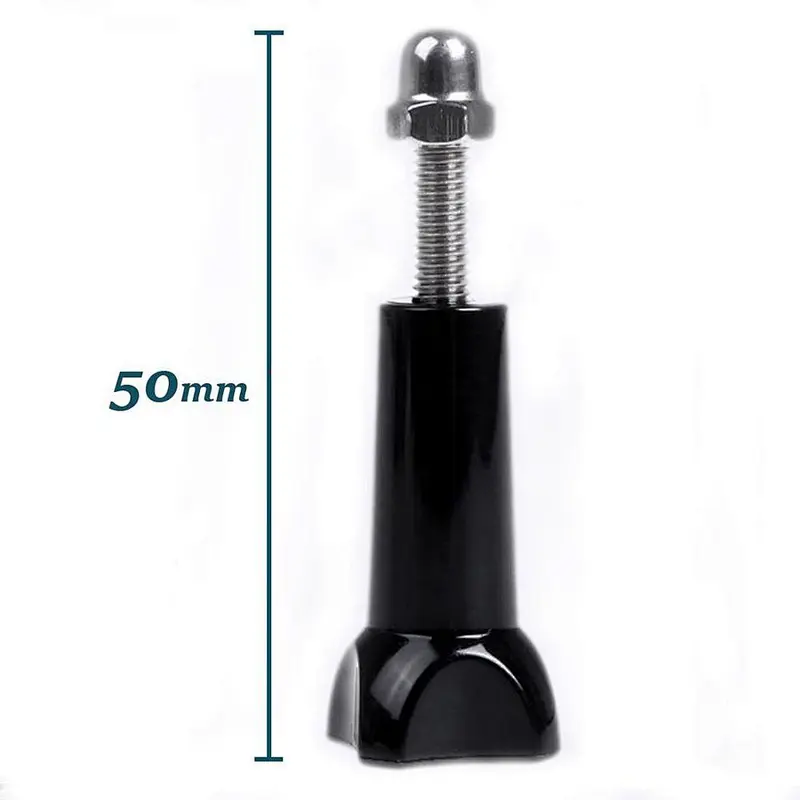 Kaliou Action Camera Long Thumb Knob Bolt Nut Screw for GoPros 6 5 4 3 2 1 Yi 4K SJCAMs SJ5000 H9 Mount Accessory