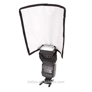 Foldable 25*25cm Photography External Flash Light Barrier Speedlight Reflector for Camera