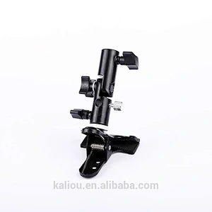 New Arrival Metal Big Spring Clamp Mount with Flash Bracket Stand for Camera Photo Studio or Backgrounds