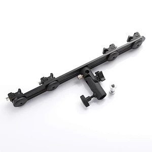 Kaliou 4 Hot Cold Shoe Mount Flash Bracket Umbrella Holder to Light Stand Tripod for dslr camera flash