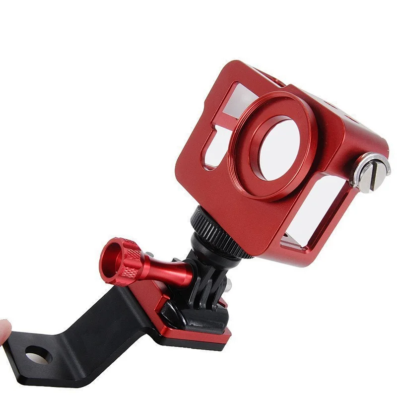 Aluminum Cycling Stand Bracket Adjustable Bike Bicycle Handlebar Phone Mount Motorcycle Rear View Mirror Phone Holder Universal