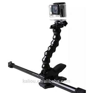 Wholesale Camera Flexible Gooseneck Jaws Flex Clamp Clip Mount for Go pro