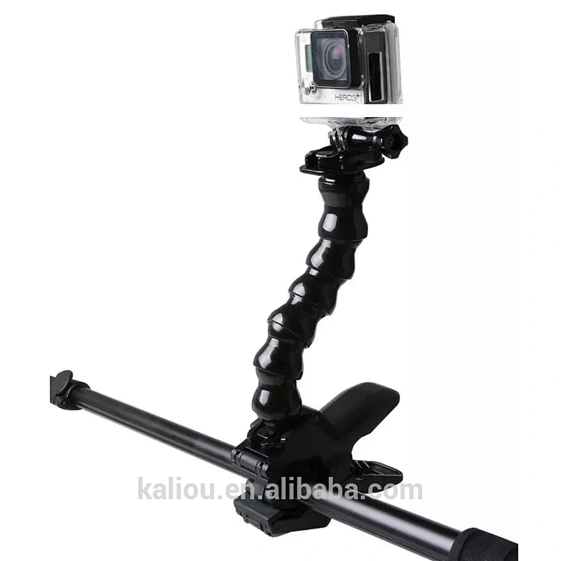 Wholesale Camera Flexible Gooseneck Jaws Flex Clamp Clip Mount for Go pro