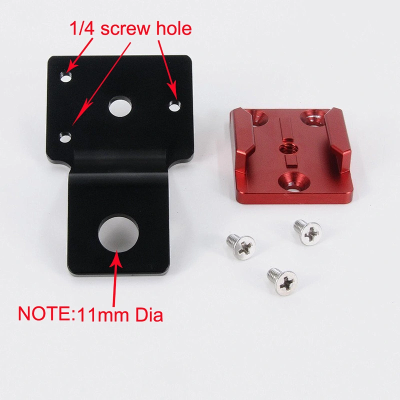 Kaliou Go pro Accessories Aluminum Rearview Mirror Mount Bracket for Gopros 7 6 5 4 3 2 1 Sj4000 Xiaomis Yi Accessories