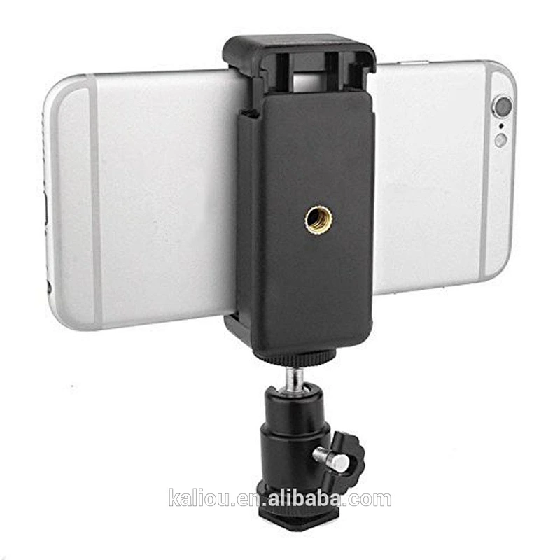 Kaliou Hot Shoe Ball Head Adapter Bracket with 1/4