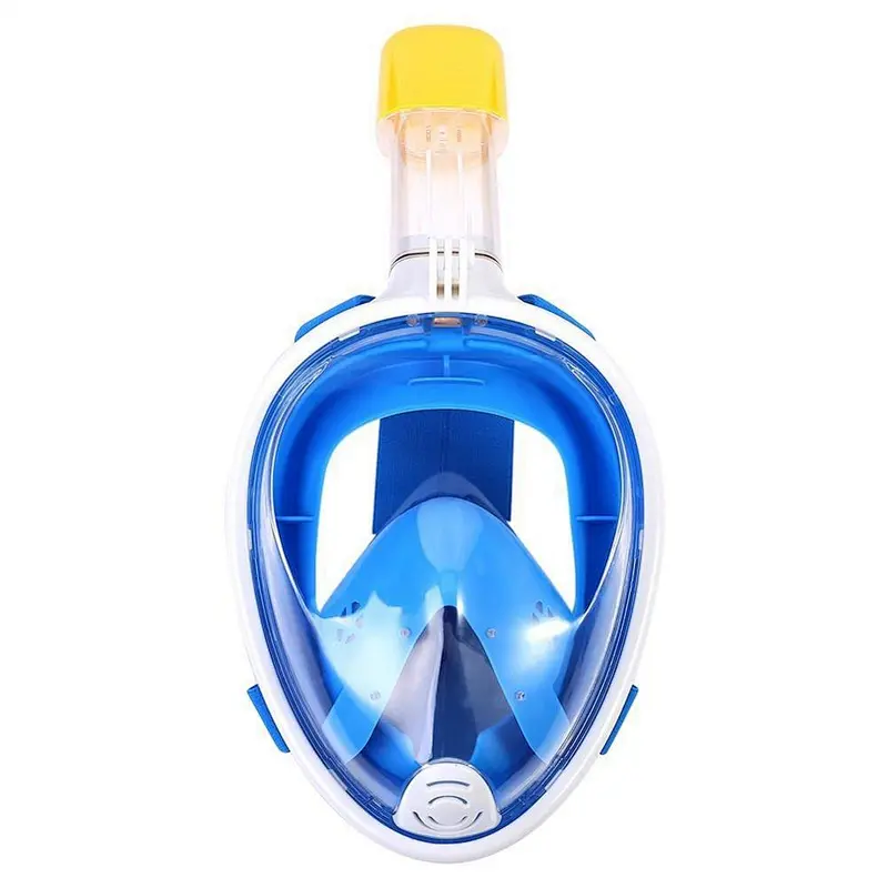 Swimming&diving180 Degree Panoramic Anti-fog&Anti-leak Silicone full face mask diving snorkel set mask for diving