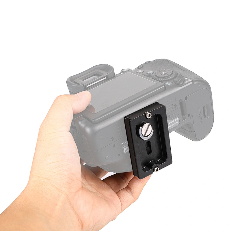 Kaliou Universal Metal PU60 Quick Release Plate For Benro Arca Swiss Tripod Ball Head Camera Tripod Adapter Mount Plate Board