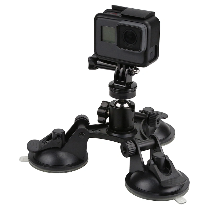 Kaliou Cameras Mount Holder Vehicle Video Recorder/Car DVR Camera Windshield & Dash Board Suction Mount Holder