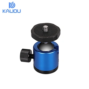 New arriving Universal rotating camera mount 1/4 Mini Ball Head Mount 360 Swivel DSLR DV Camera tripod ball head accessories