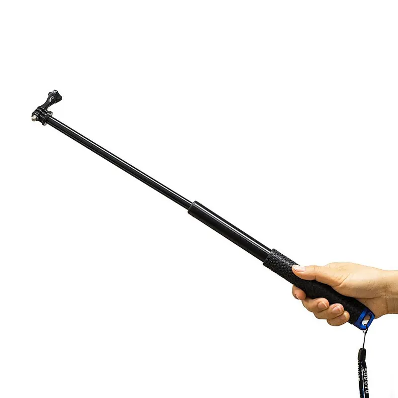 Kaliou Red Green Blue Golden Black Extendable 36 Inch Waterproof Monopod Selfie Stick for Go pro 7 6 5 4 3 SJ4000 Action Camera
