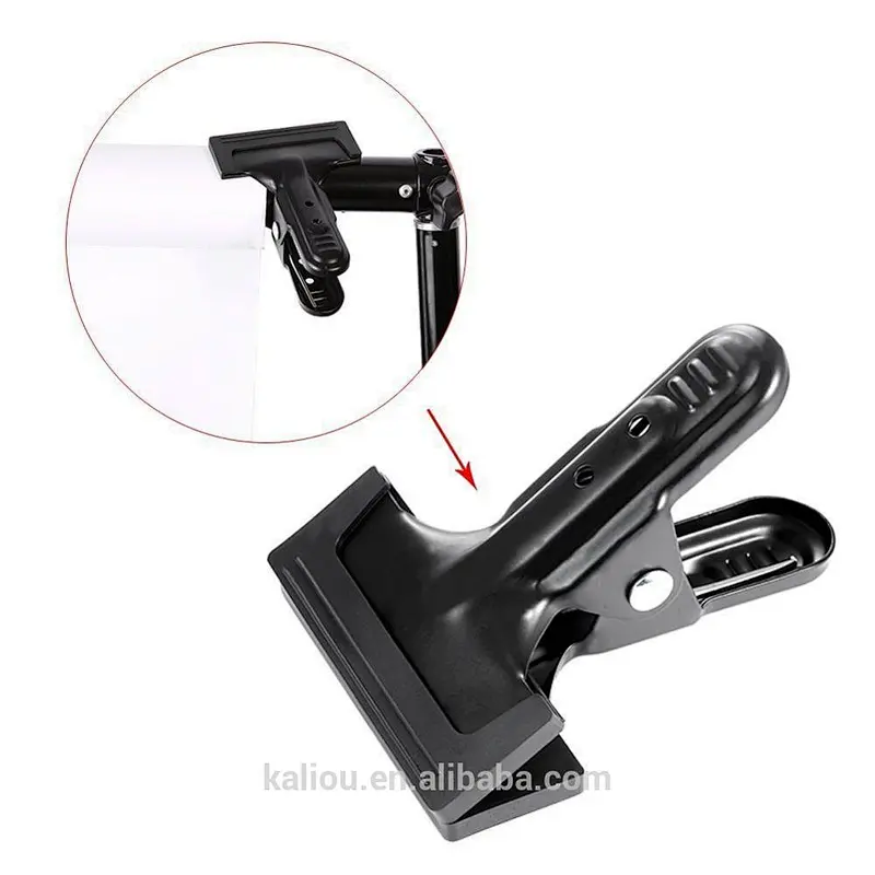 Kaliou Wholesale Photography Metal Big Spring Clamp for Camera Studio or Backgrounds