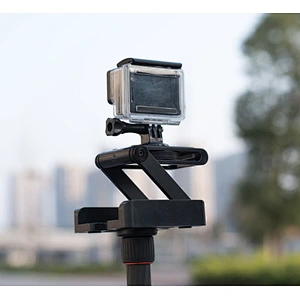 Camera Mounting Plate Folding Z-type Base Plate for DSLR Cameras, Tilt Head Tripod Mount Plate for Tripods Monopods Camera Slide