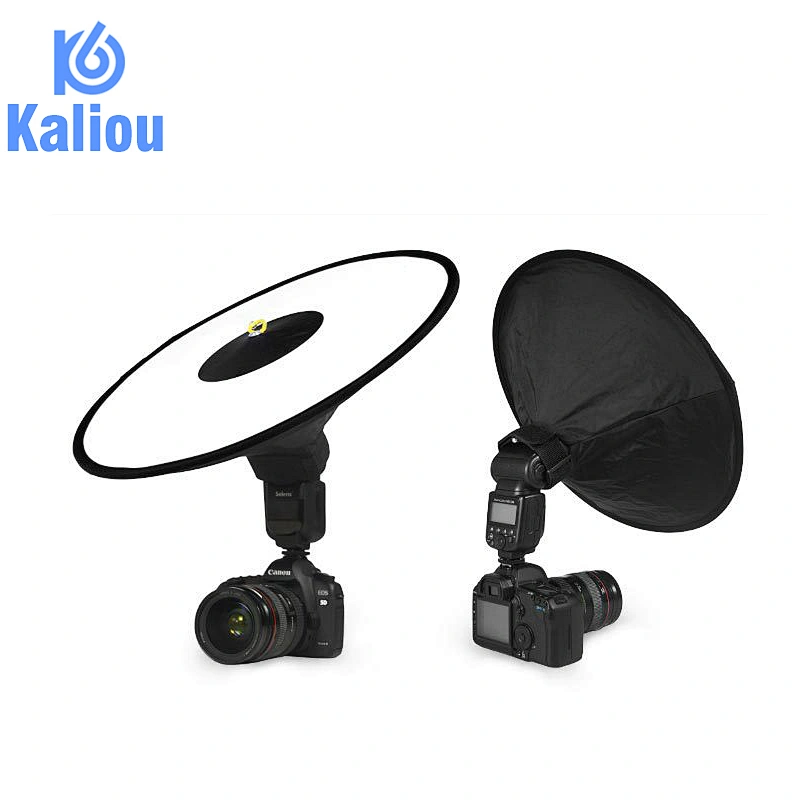 High quality 44cm portable photo studio photography speedlight black light softbox lighting kit