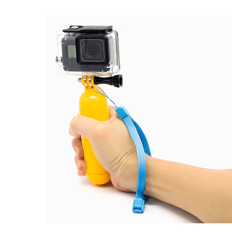 Kaliou Handle Float Bobber Grip Waterproof for Go Pro-Heros 6 5 4 Session 4K Action Camera Bobber camera accessories