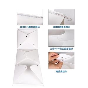 Portable Mini Photograph USB LED Light Soft Box Tent Folding Photo Studio 40*40*40cm for camera