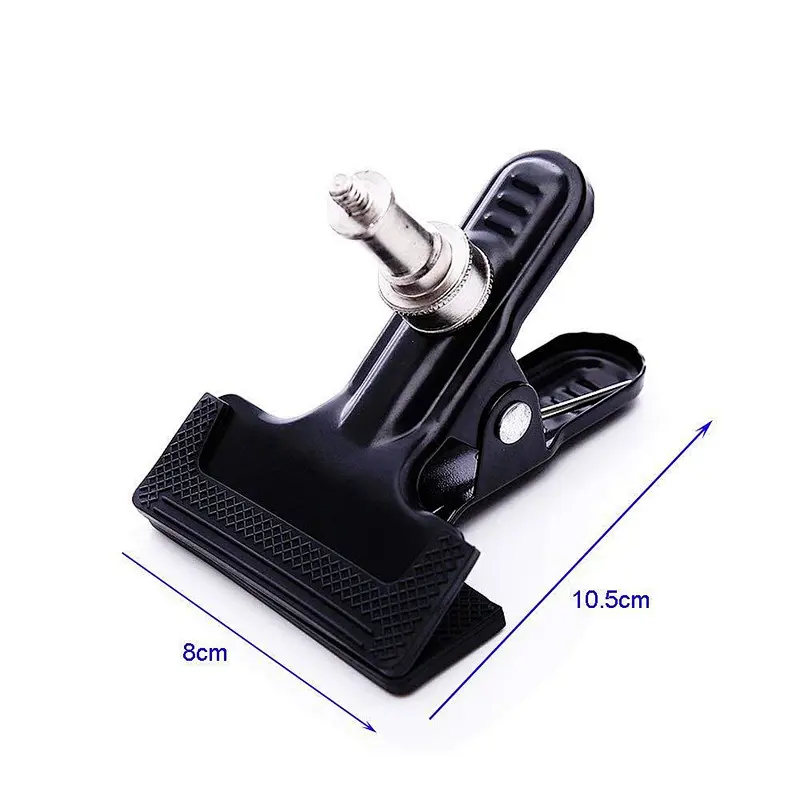 Photographic equipment Super powerful Light holder clip Background clip With 1/4 thread head for camera wholesale