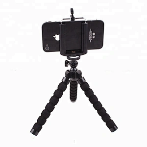 Factory price for Foleto 2in1 Car Phone Holder Tripod with clip Octopus Selfie Holder Stand Holder Mount for cell Phone