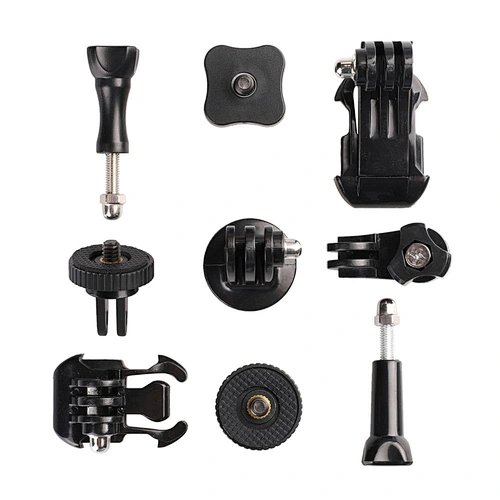 Kaliou批发摄像机安装转接件拇指螺钉旋钮螺母J钩扣AEE GoPro转接件7 6 5 4 3 2 1运动摄像机