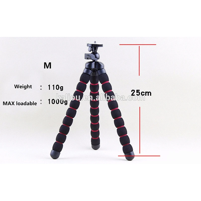 Kaliou L Size Phone Sponge Octopus Flexible Mini Camera Tripod Manufacturers