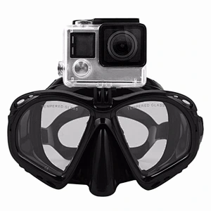 2018 Professional Underwater Diving Mask Scuba Snorkel Swimming Goggles Scuba Diving Equipement Suitable For Most Sport Camera