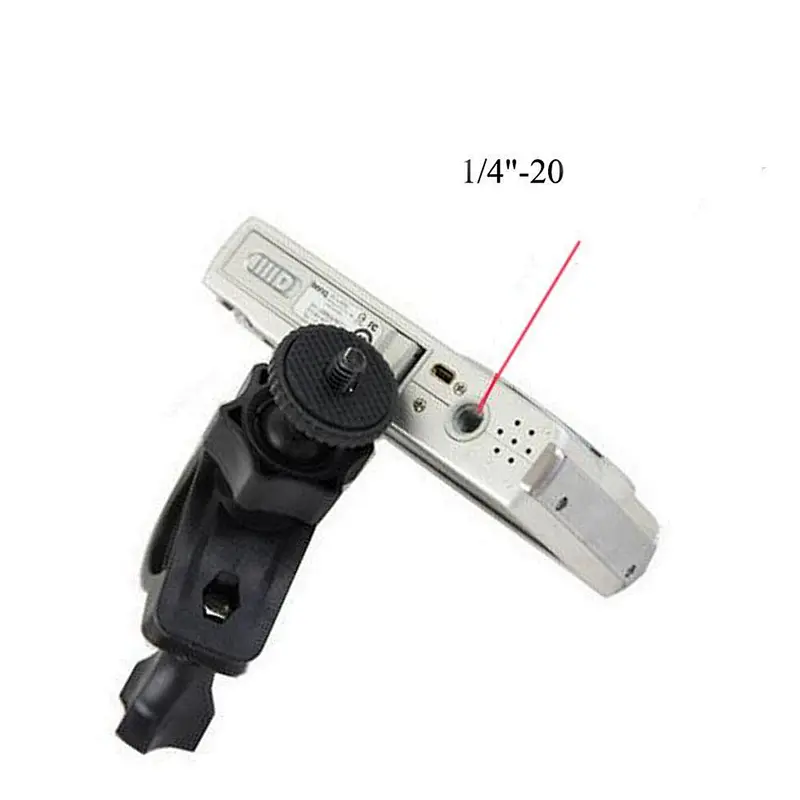 Kaliou Wholesale O shaped Rotatable Bicycle Bike Handlebar Mount Holder Bracket for Gopros 7 6  5 4  3 2 1 /Sjcam/Xiaoyi/Sonys