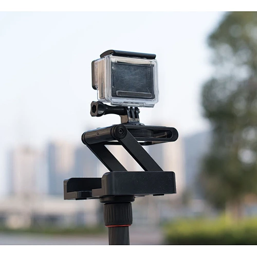 Aluminum Alloy Camera Folding Quick Release Plate for Gopros Stand Holder Tripod Z Flex Tilt Ball Head Durable accessories