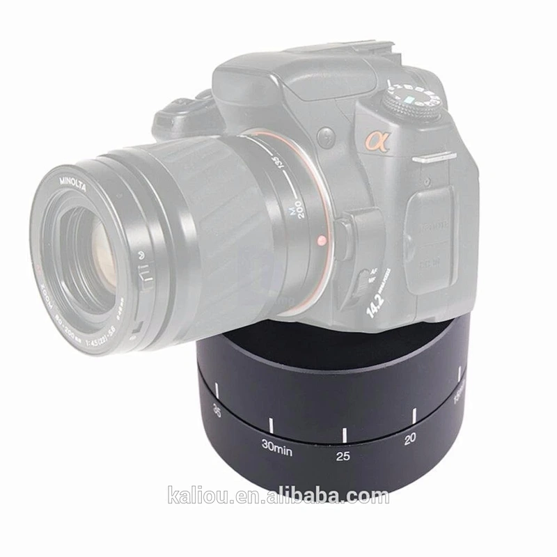 Factory Camera Mount Stabilizer 60 Minutes 360 Degree Auto Rotating Time Lapse for Go pro heros